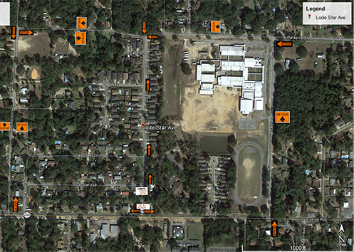 Lode Star Avenue Closure Jan. 24-25 2018 Lode Star Avenue Closure Jan. 24-25 2018