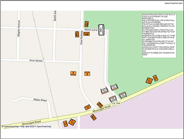 Mintz Lane Detour Map_9-28-17