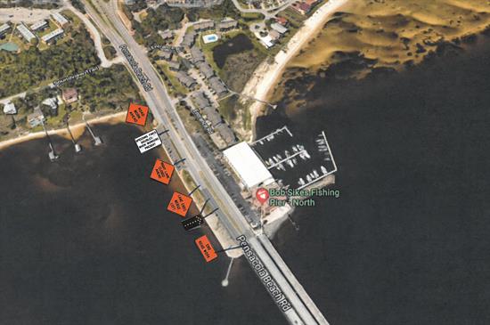 Pensacola Beach Road Closure Oct. 22 Map Pensacola Beach Road Closure Oct. 22 Map
