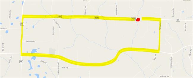 Reedy Creek Bridge Detour Reedy Creek Bridge Detour