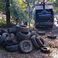 Neighborhood Cleanup Tires