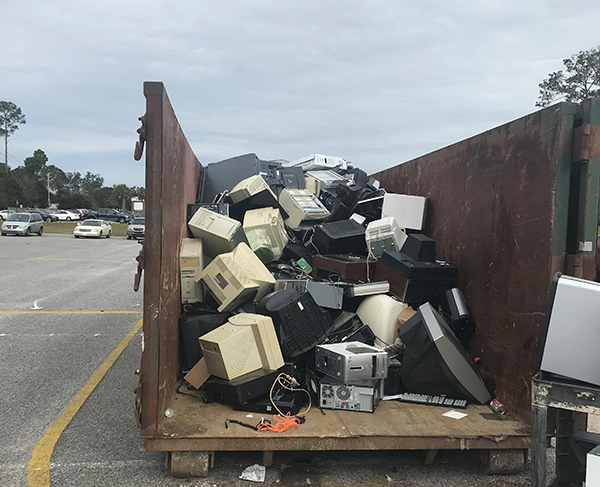 Regional Roundup 2 Items collected for disposal at the Feb. 9 Regional Roundup at Escambia High School